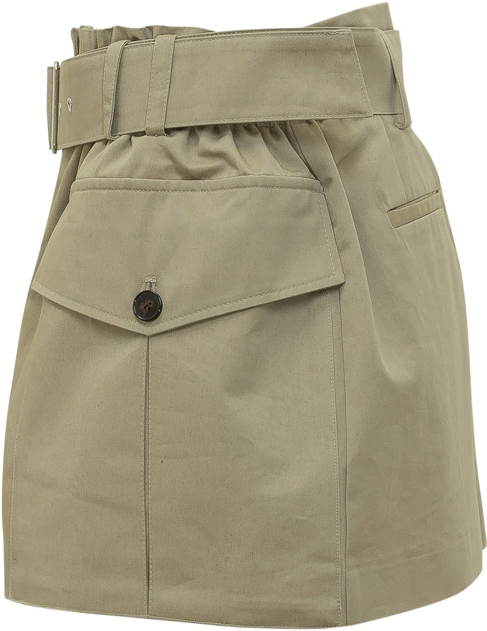 Iro Gonna Inoa Corta con Tasche Lime