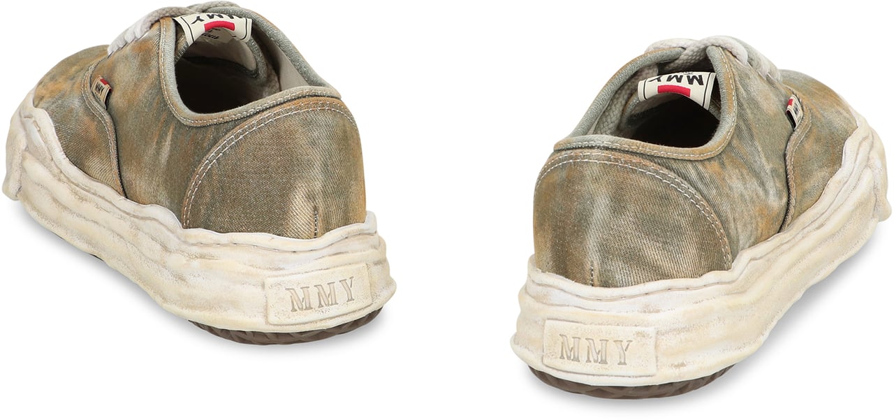Iro Baker Fabric low-top sneakers Groen