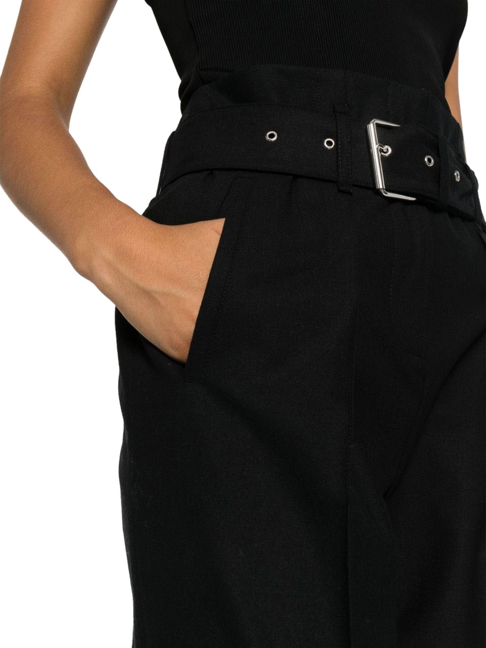 Iro Trousers Black Zwart