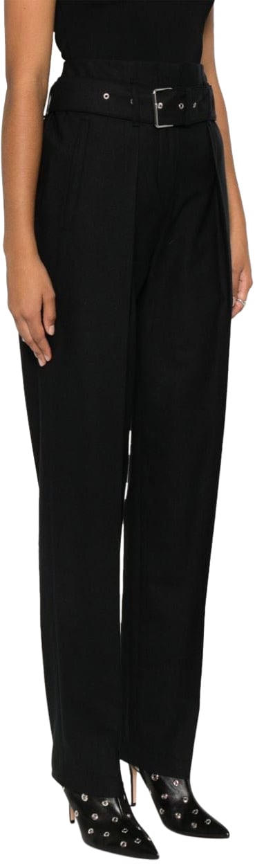 Iro Trousers Black Zwart