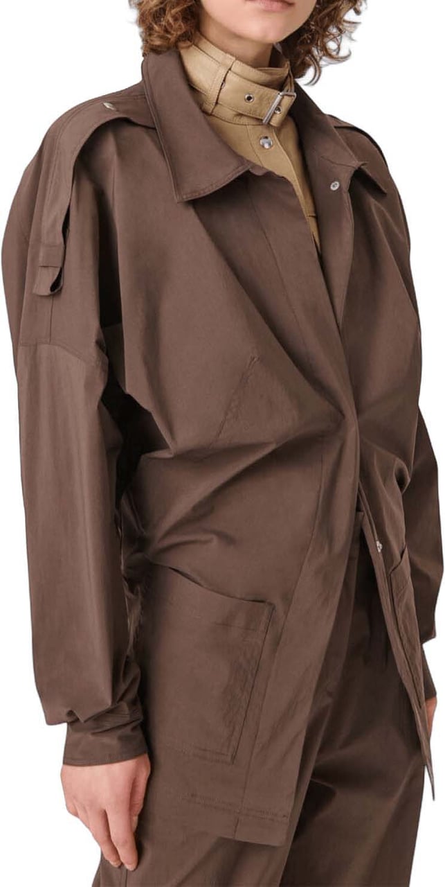 Iro ELNY SHIRT Bruin