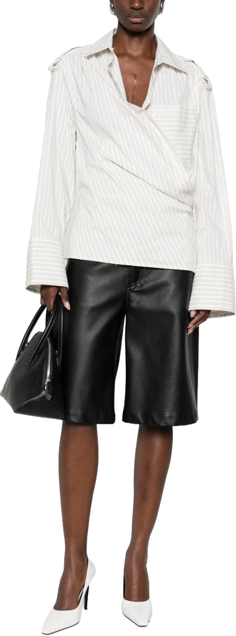 Iro Shirts Beige Wit