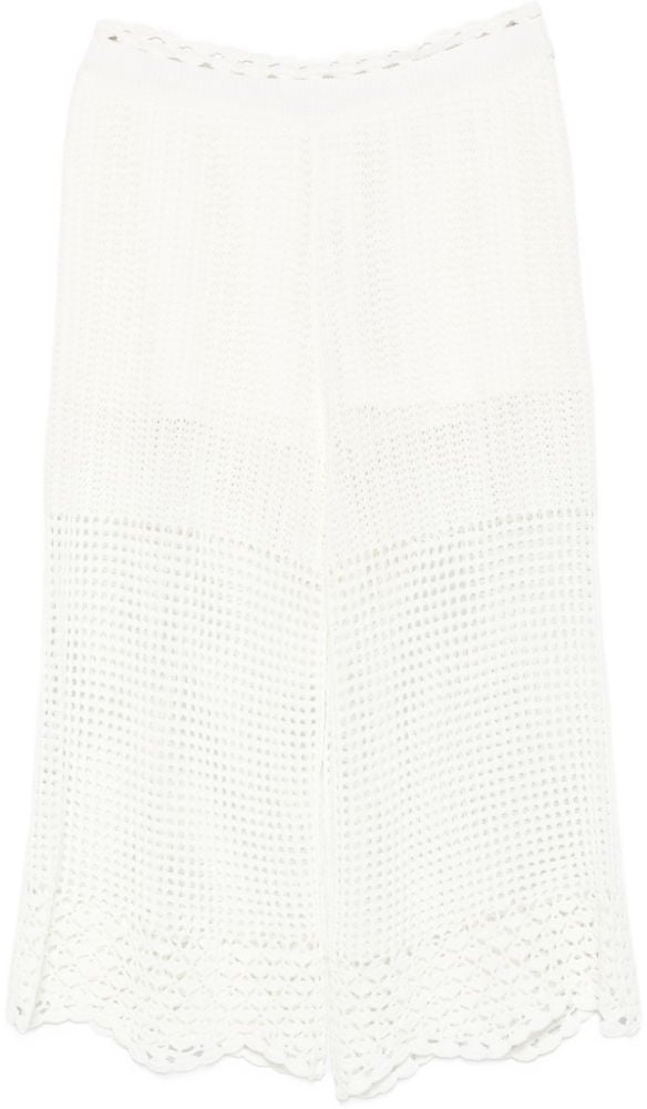 Iro Trousers Bianco Wit