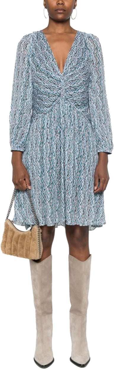 Iro Dresses Clear Blue Blauw