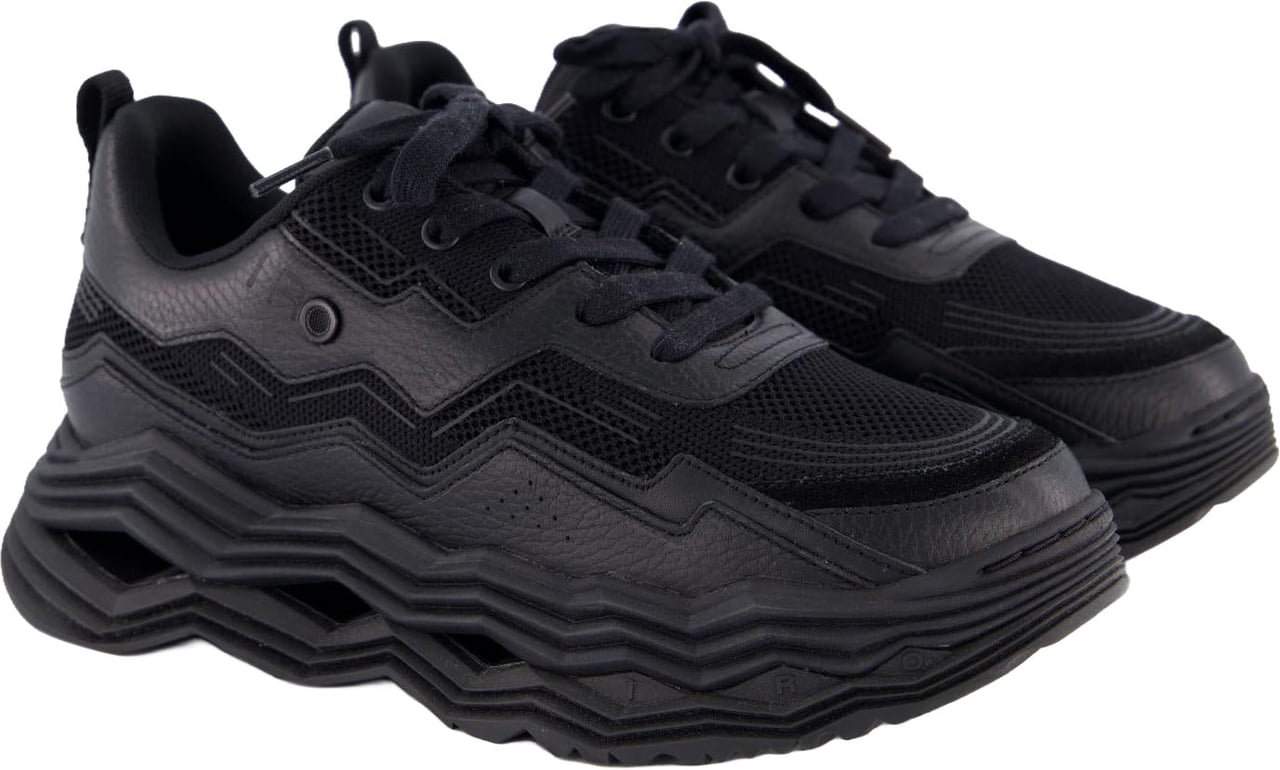 Iro Dames Wave Sneaker Zwart Zwart