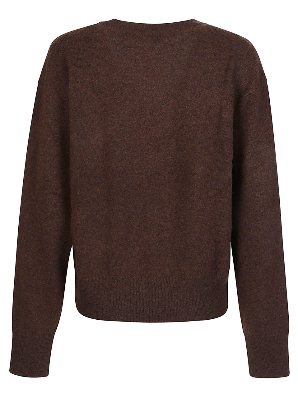 Iro Lavinia V Neck Sweater Brown Bruin