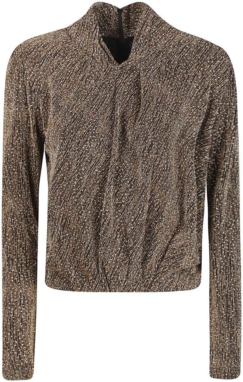 Iro Ysane Top Metallic Metallic