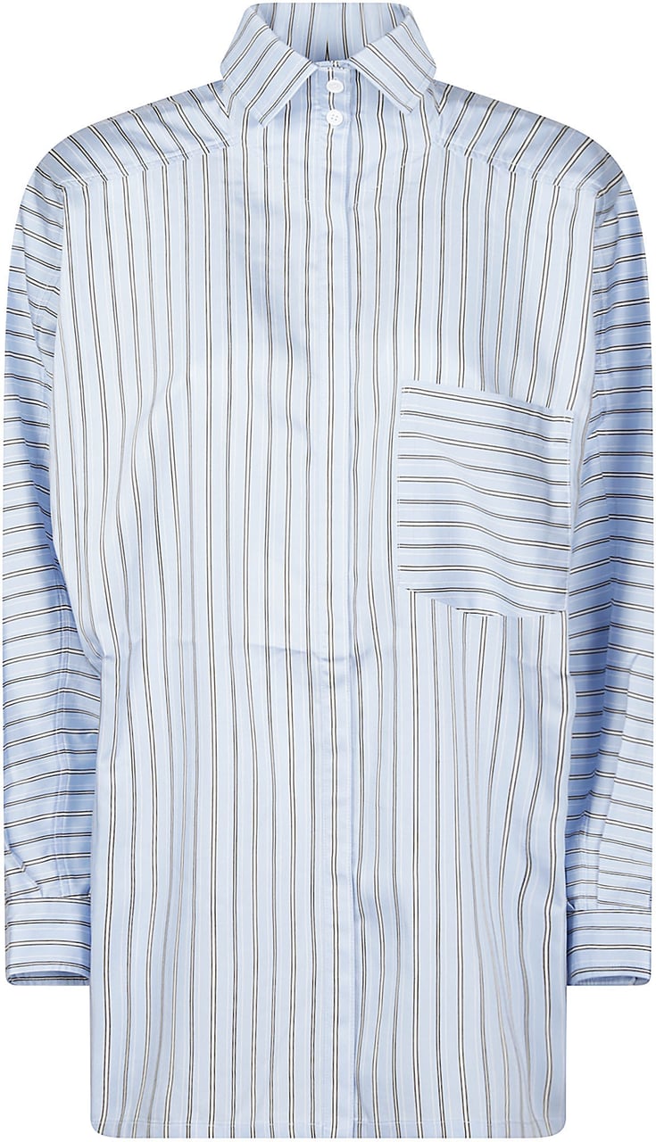 Iro Nynnon Long Sleeve Shirt Blue Blauw