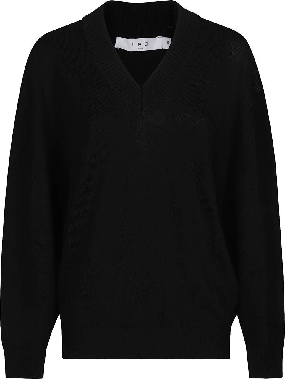 Iro Brise V Neck Sweater Black Zwart