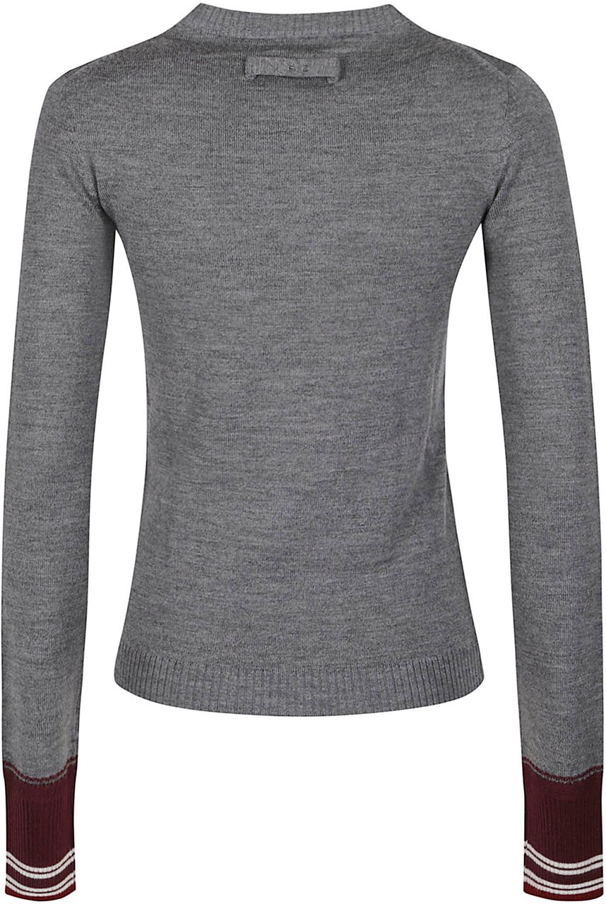 Iro Muse Long Sleeve Sweater Grey Grijs