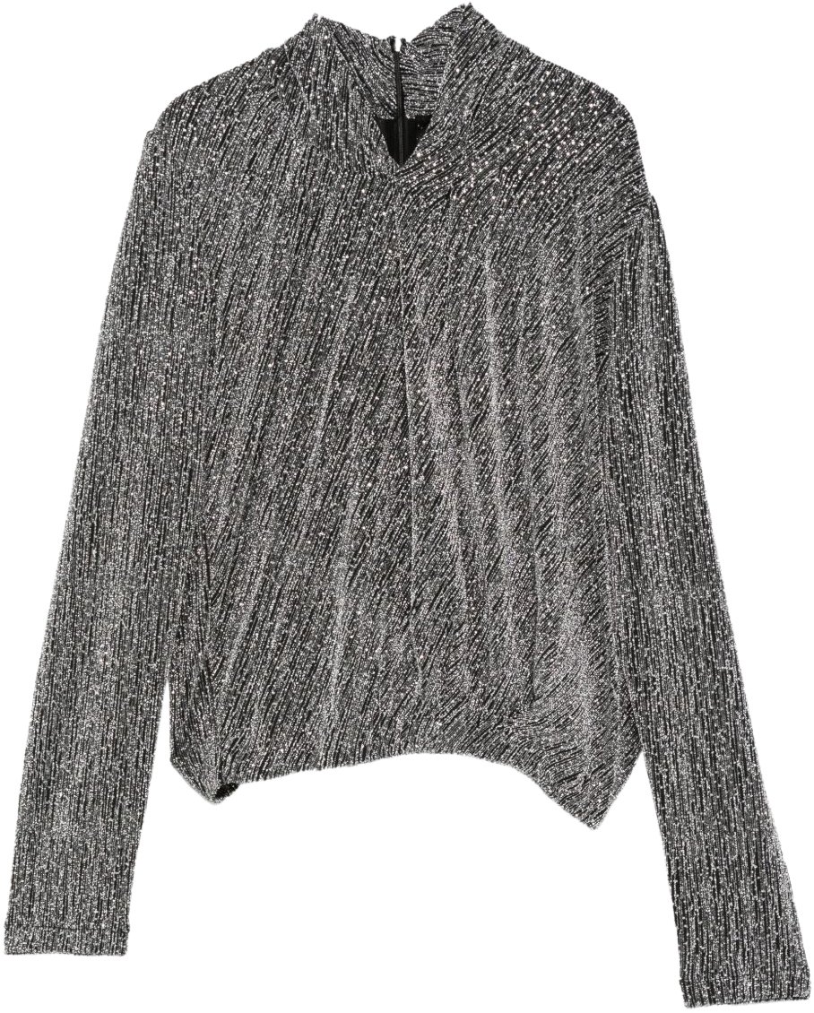 Iro Shirts Silver Zilver