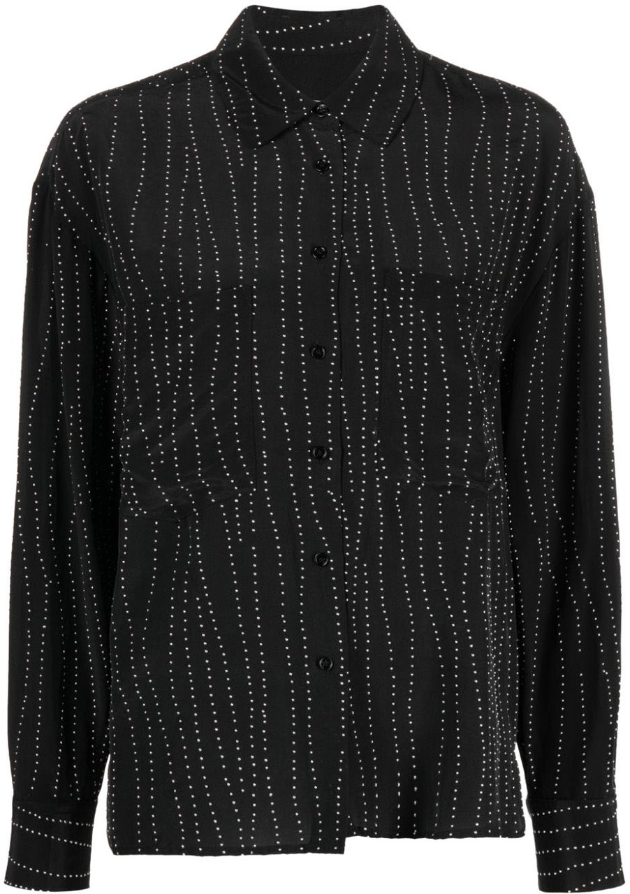 Iro Shirts Black Zwart
