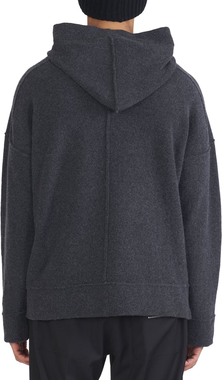 Isabel Benenato Hoodies Mérinos Cachemire Gris Isabel Benenato Homme UK21 80 Grijs