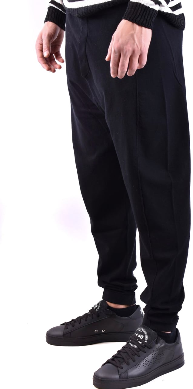 Isabel Benenato Trousers Black Zwart