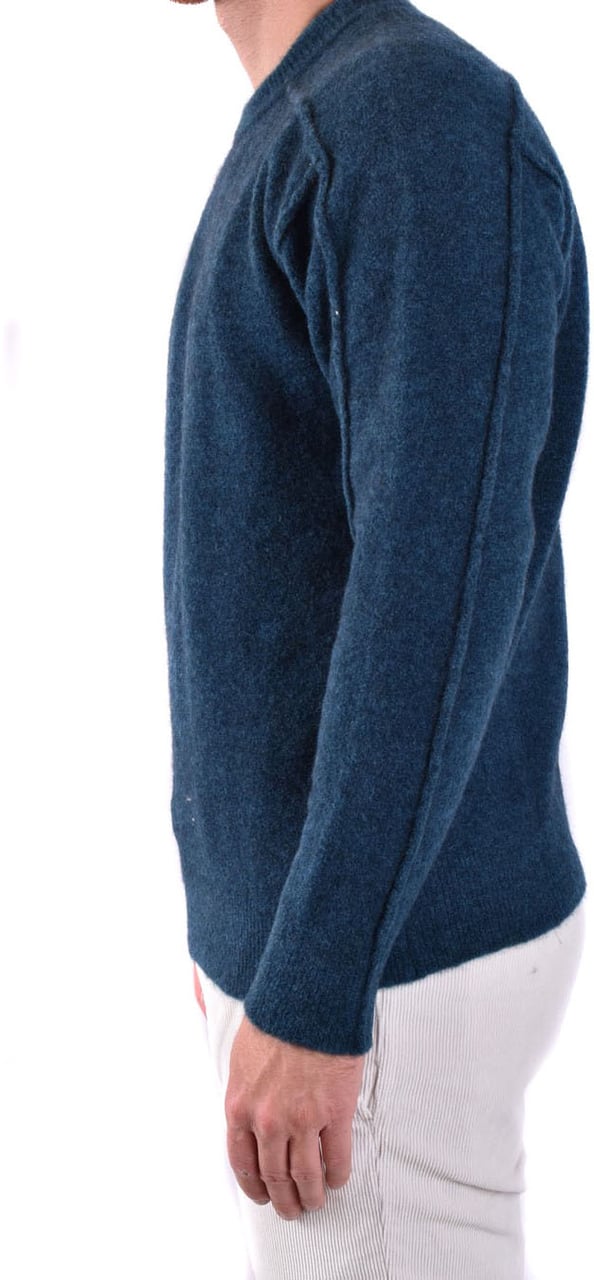 Isabel Benenato Sweaters Blue Blauw