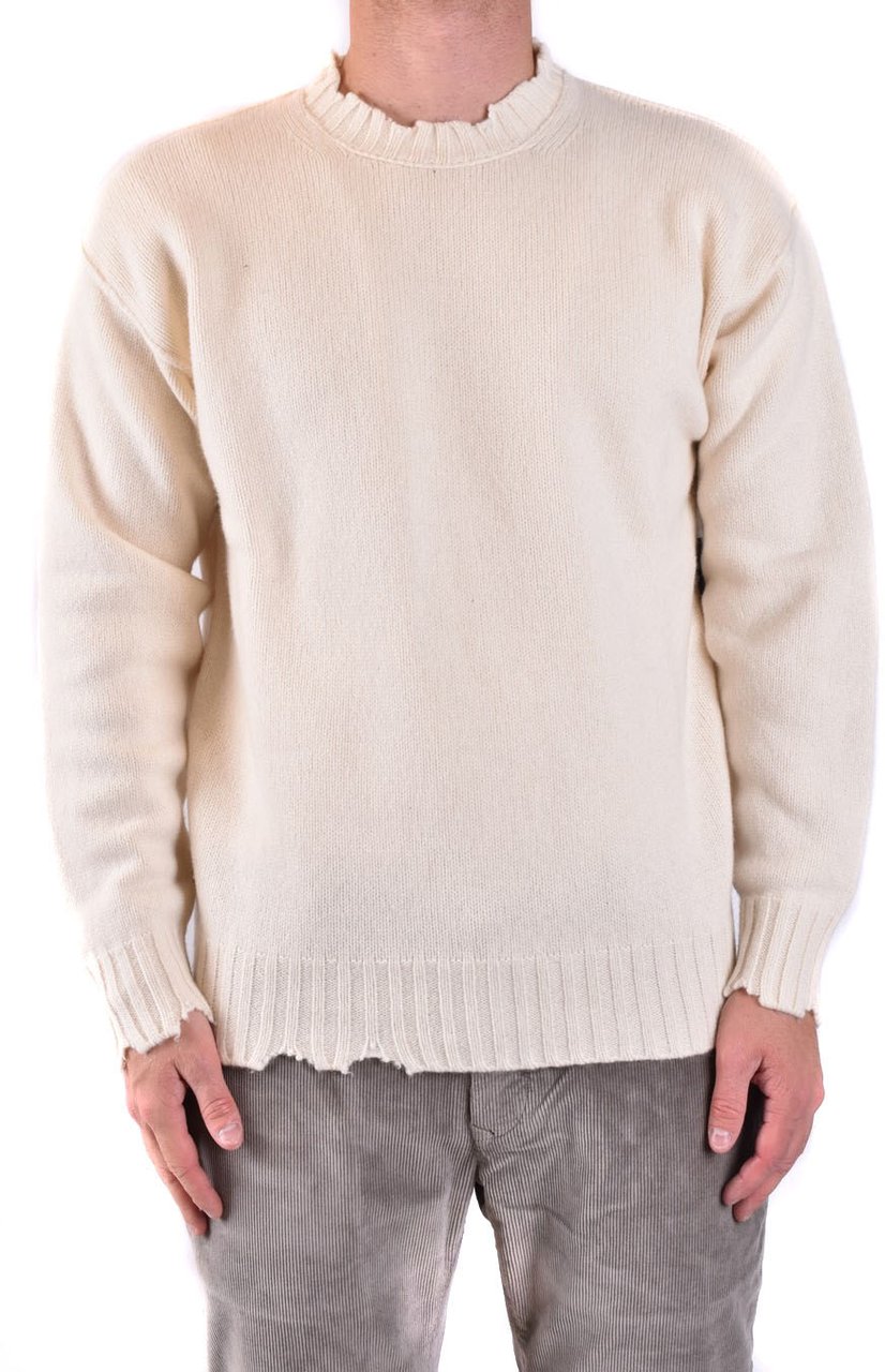 Isabel Benenato Sweaters White Wit