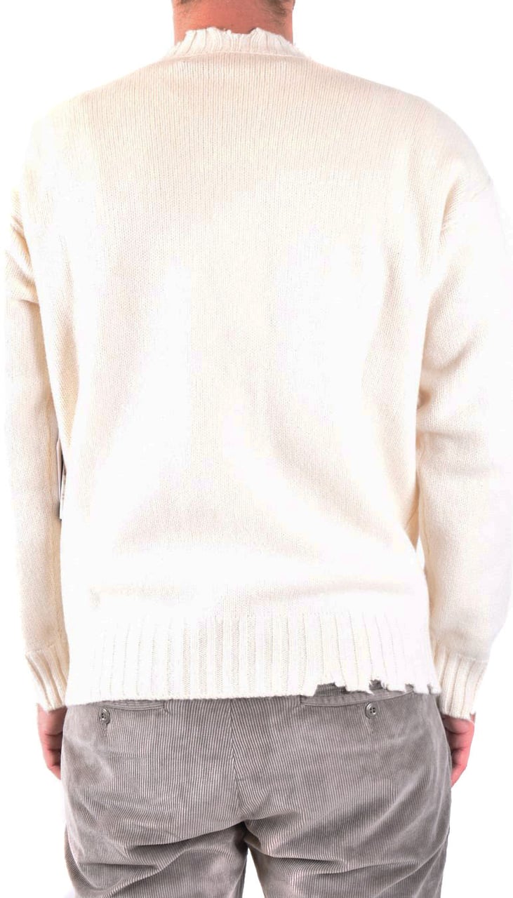 Isabel Benenato Sweaters White Wit