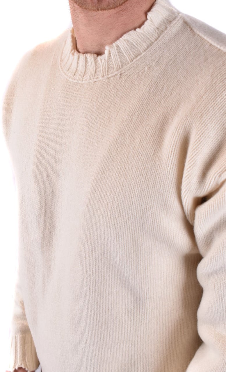 Isabel Benenato Sweaters White Wit