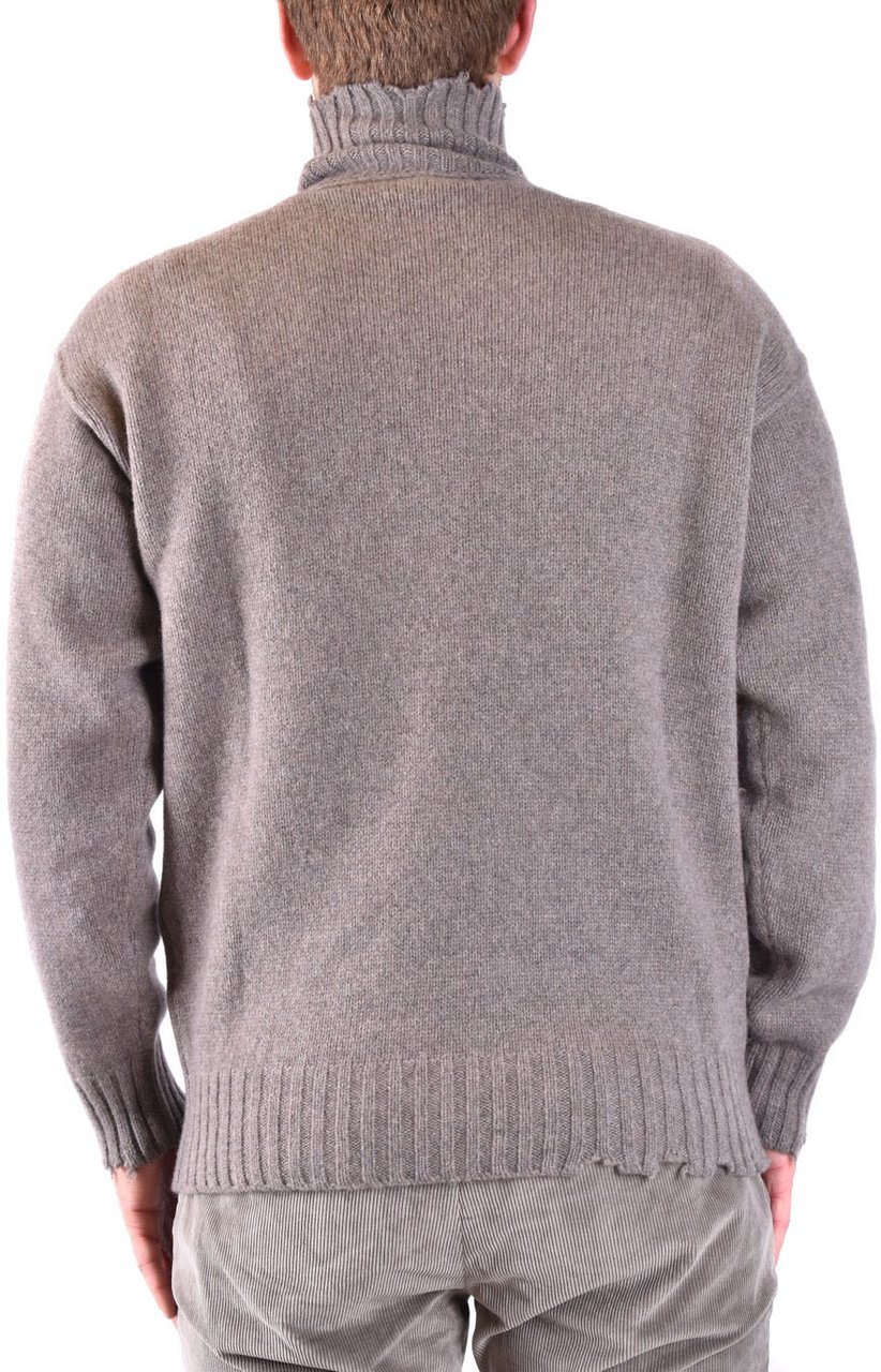 Isabel Benenato Sweaters Taupe Taupe