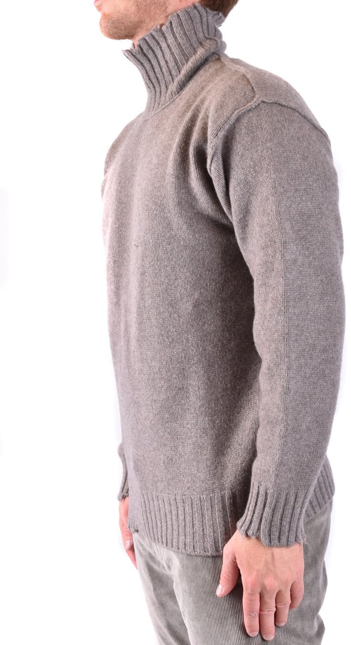 Isabel Benenato Sweaters Taupe Taupe