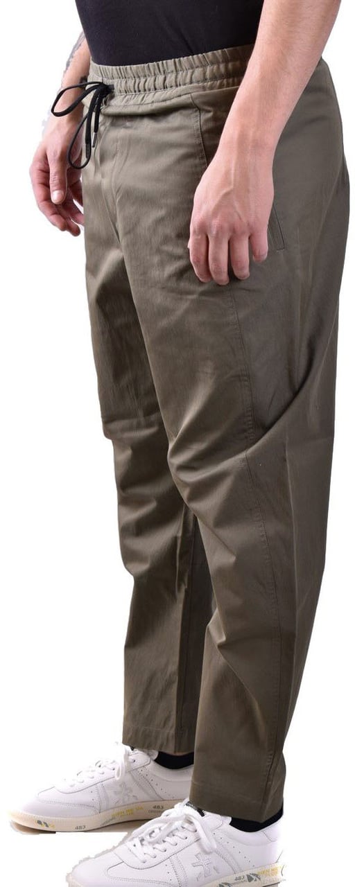 Isabel Benenato Trousers Green Groen