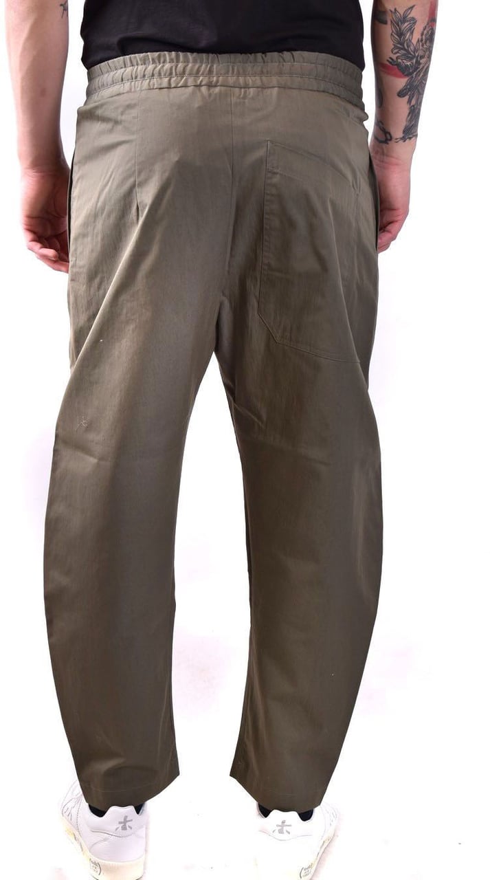 Isabel Benenato Trousers Green Groen