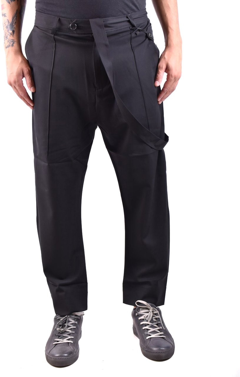 Isabel Benenato Trousers Black Zwart