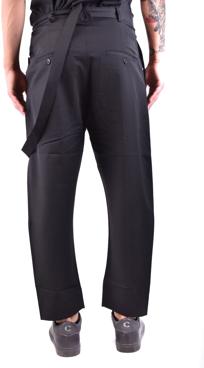Isabel Benenato Trousers Black Zwart