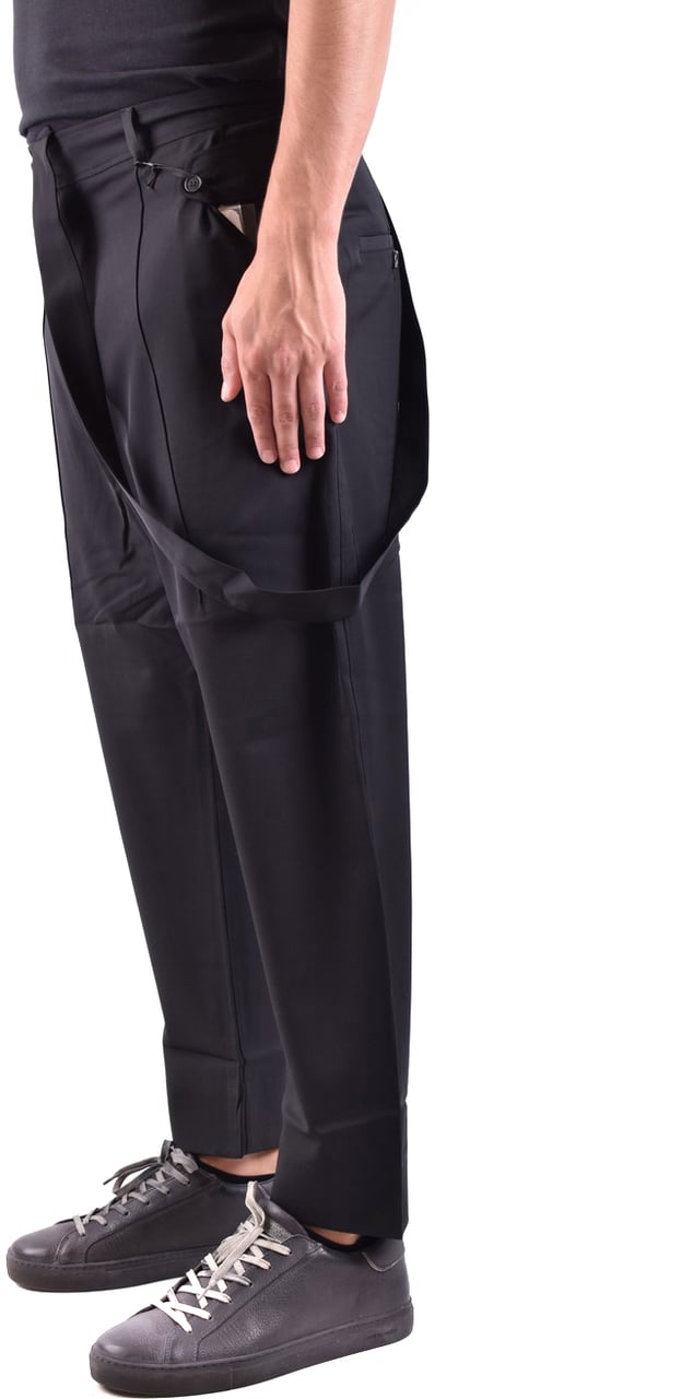 Isabel Benenato Trousers Black Zwart