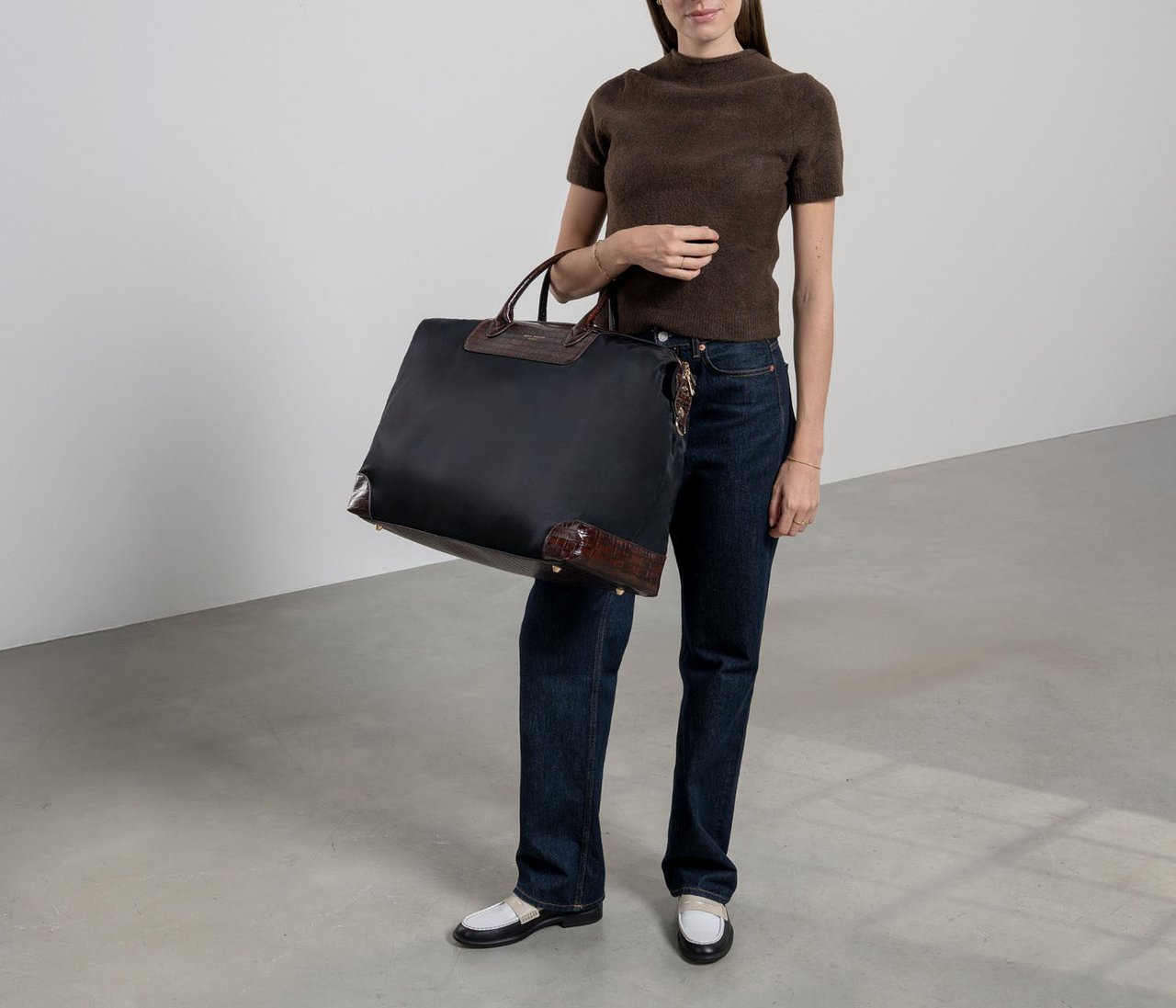 Isabel Bernard Du Louvre Weekendtas Zwart