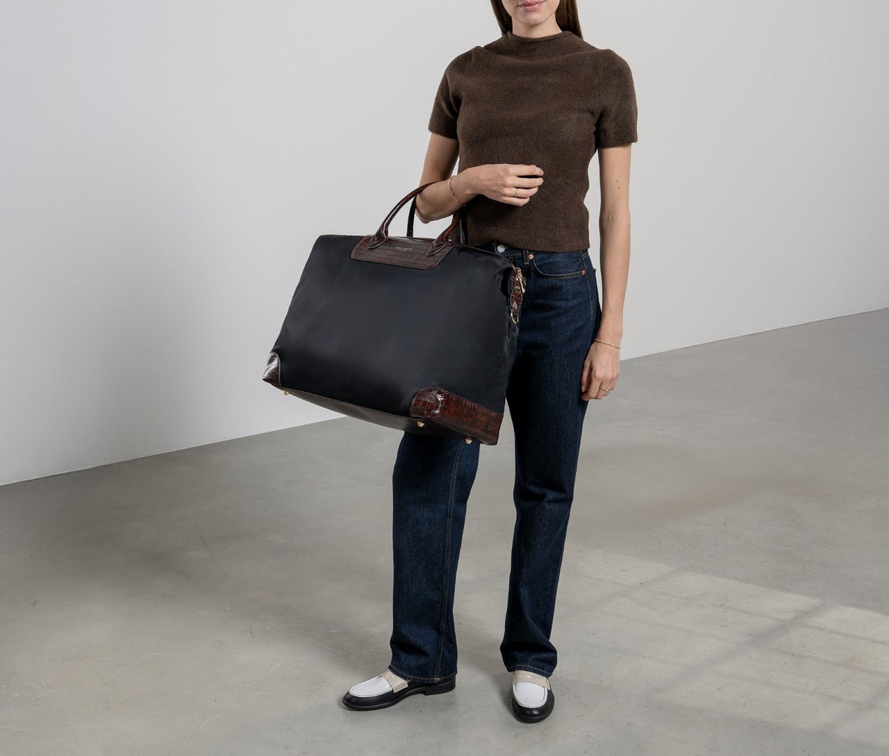 Isabel Bernard Du Louvre Weekendtas Zwart