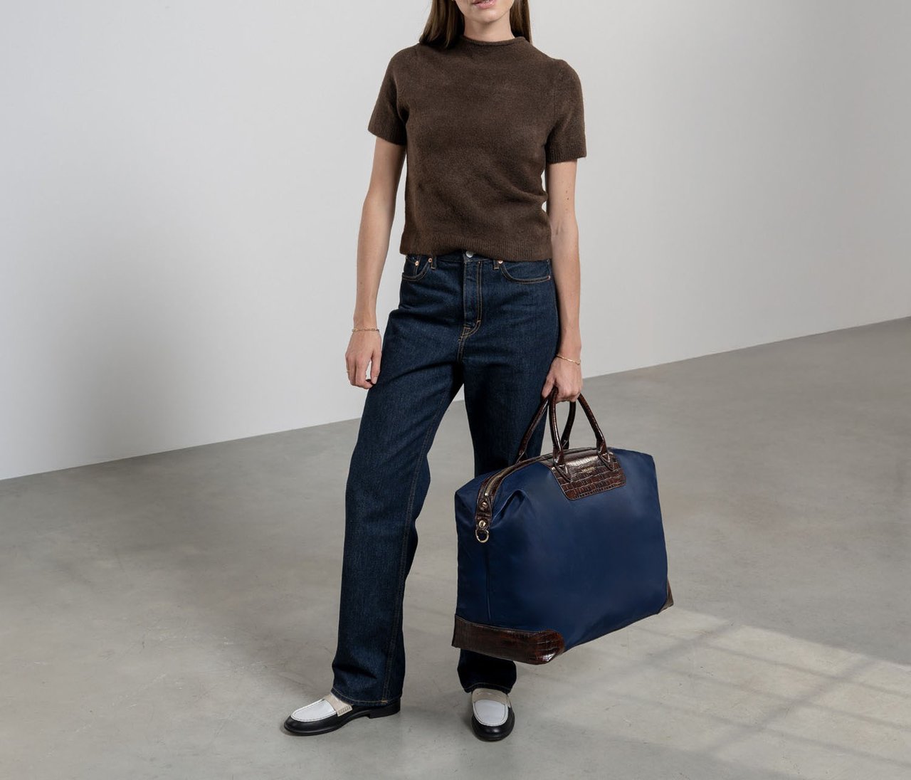Isabel Bernard Du Louvre Weekendtas Blauw