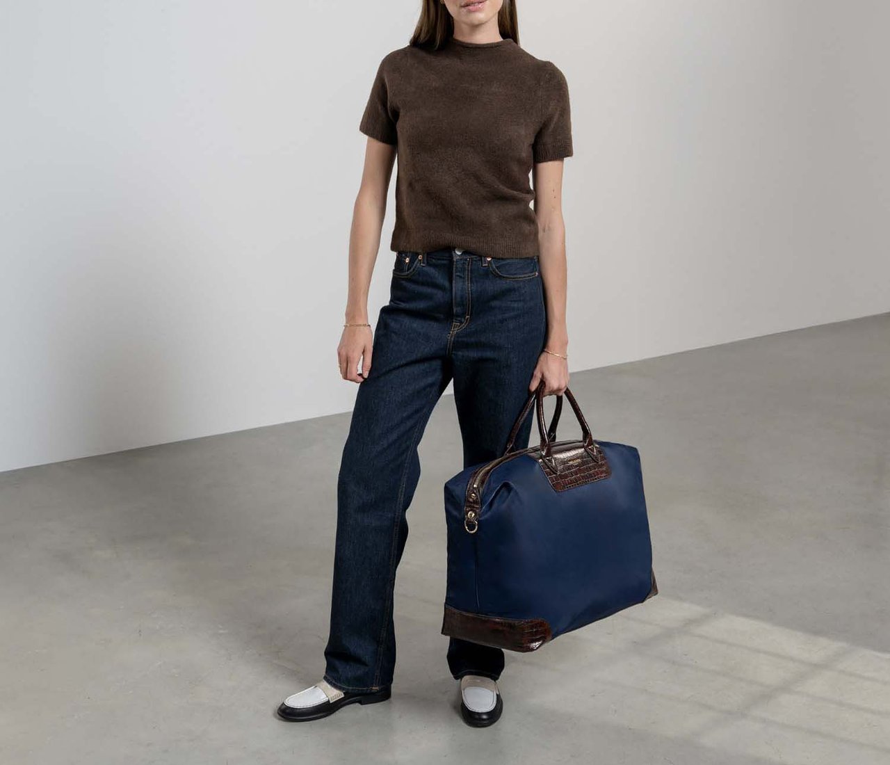 Isabel Bernard Du Louvre Weekendtas Blauw