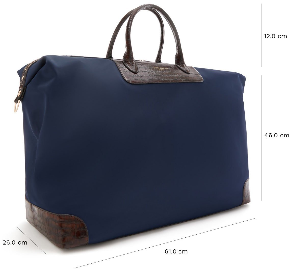 Isabel Bernard Du Louvre Weekendtas Blauw