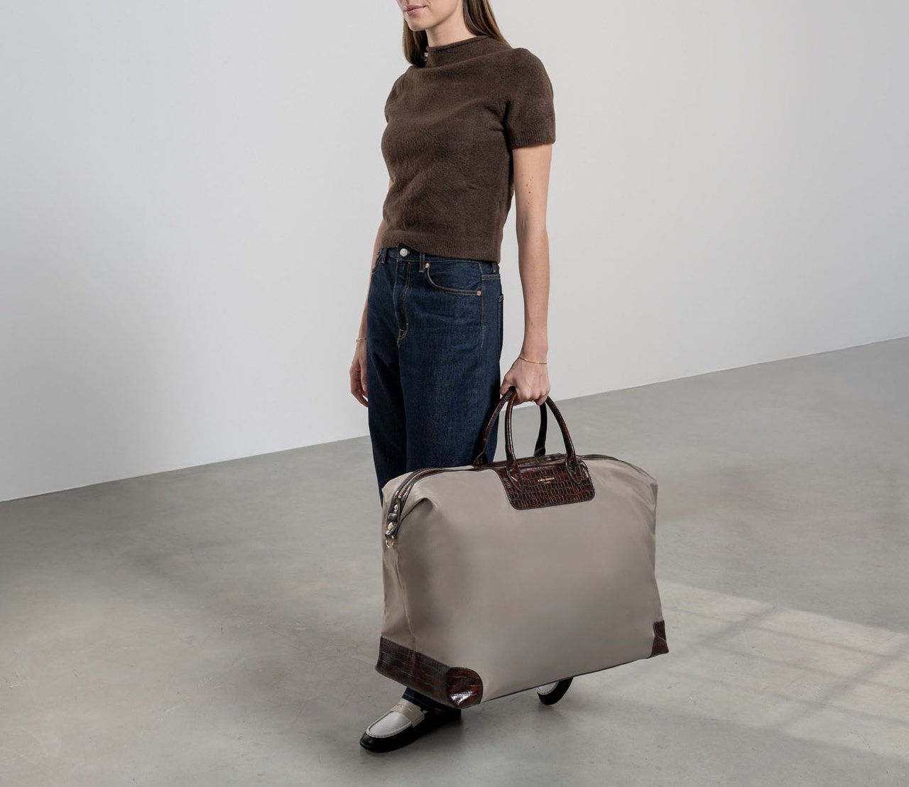 Isabel Bernard Du Louvre Weekendtas Taupe
