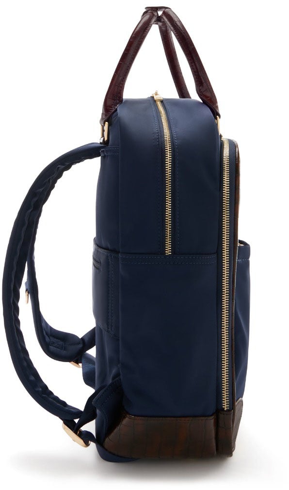 Isabel Bernard Du Louvre Cher Polyurethaan leer Rugzak Blauw