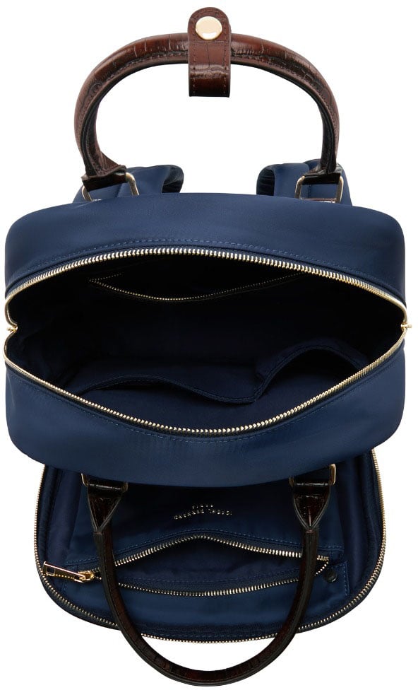 Isabel Bernard Du Louvre Cher Polyurethaan leer Rugzak Blauw