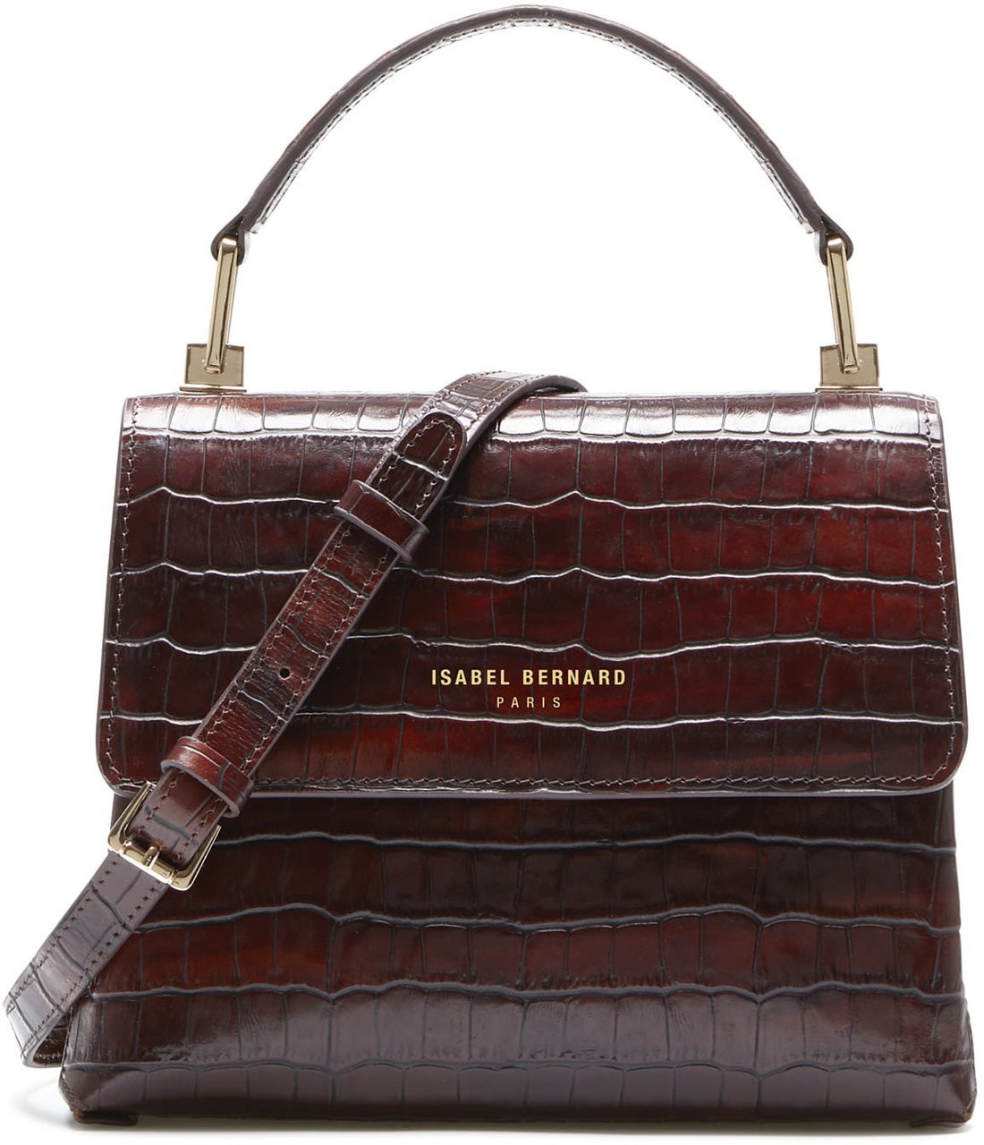 Isabel Bernard Femme Forte Heline Handtas Bruin