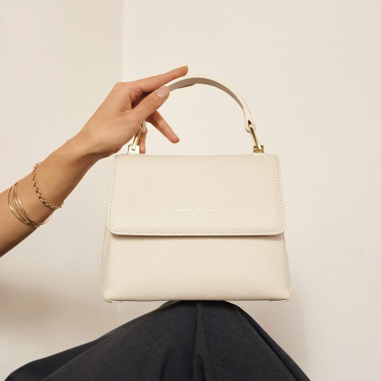 Isabel Bernard Femme Forte Heline Handtas Beige