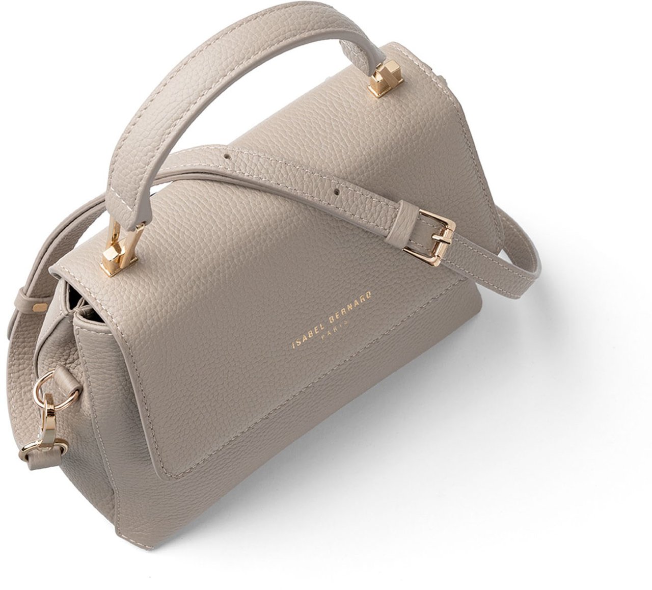 Isabel Bernard Femme Forte Heline Handtas Taupe