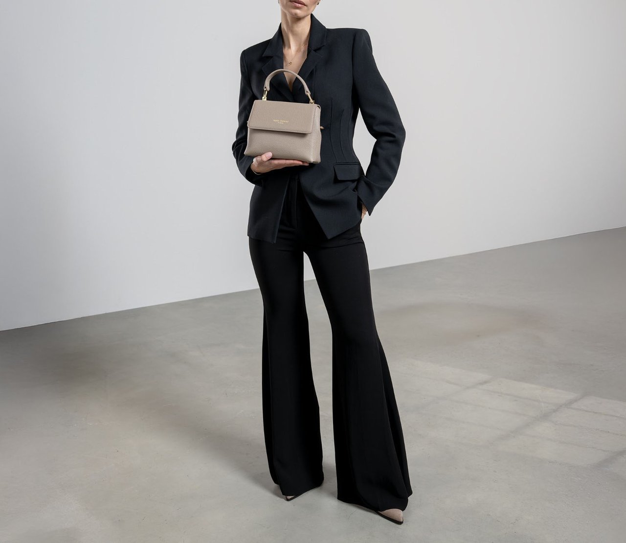 Isabel Bernard Femme Forte Heline Handtas Taupe