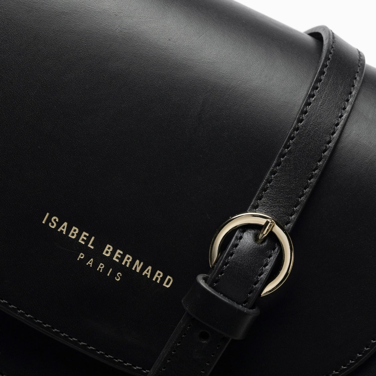 Isabel Bernard Montmartre Manon Crossbody Tas Zwart