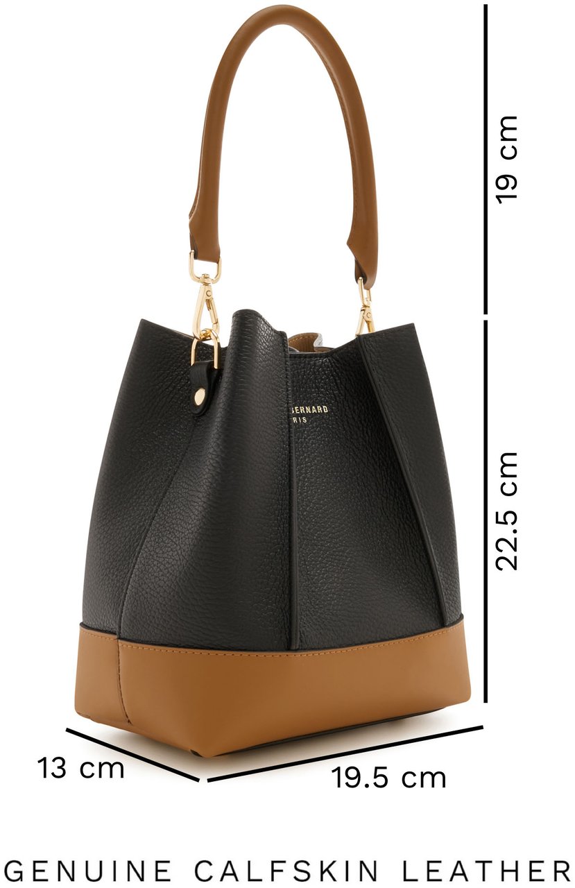 Isabel Bernard Femme Forte Minette Handtas Zwart