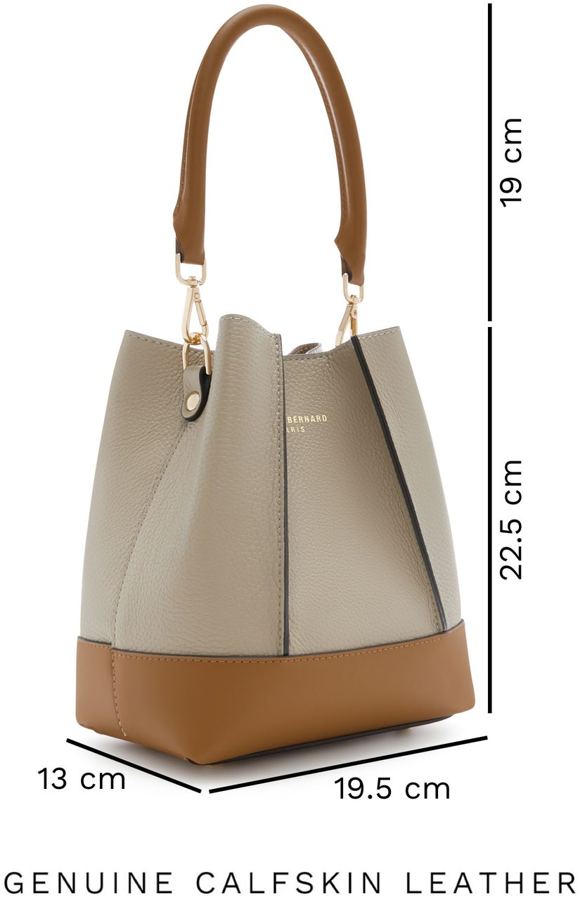 Isabel Bernard Femme Forte Minette Handtas Taupe