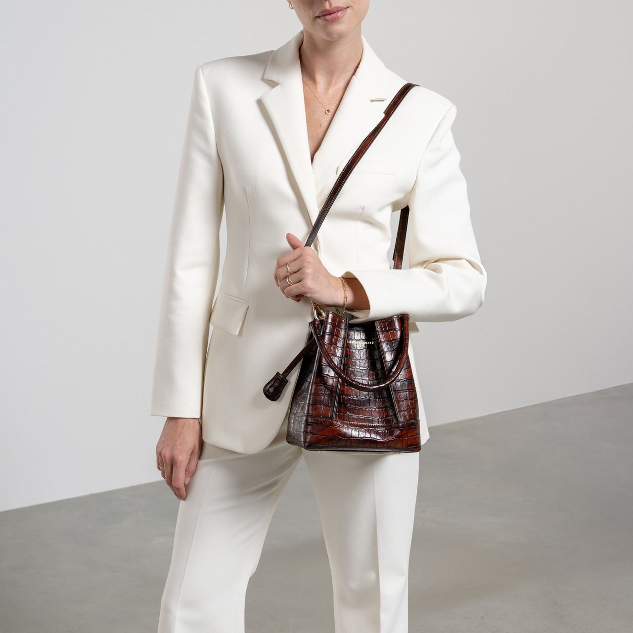 Isabel Bernard Femme Forte Minette Handtas Bruin