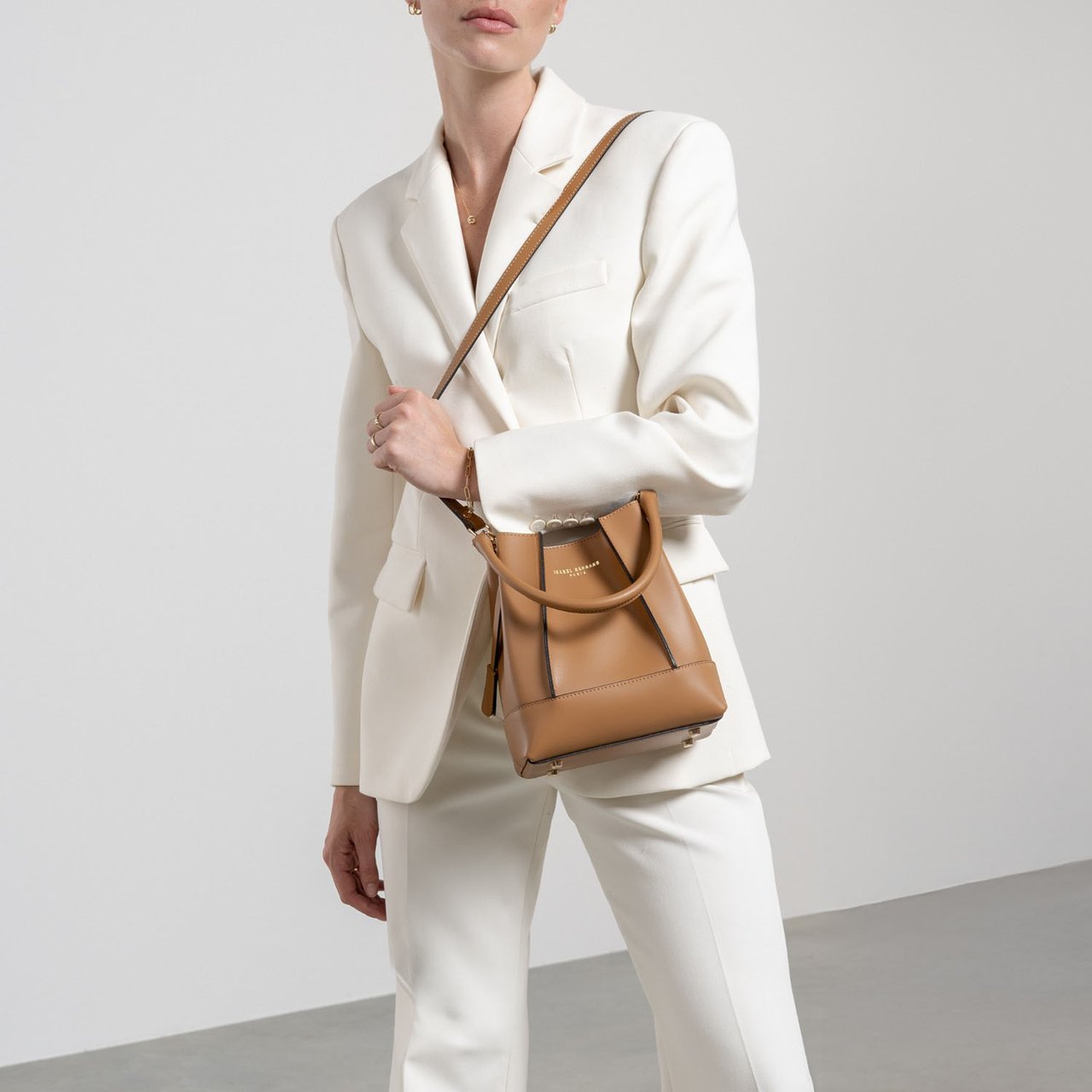 Isabel Bernard Femme Forte Minette Handtas Neutraal