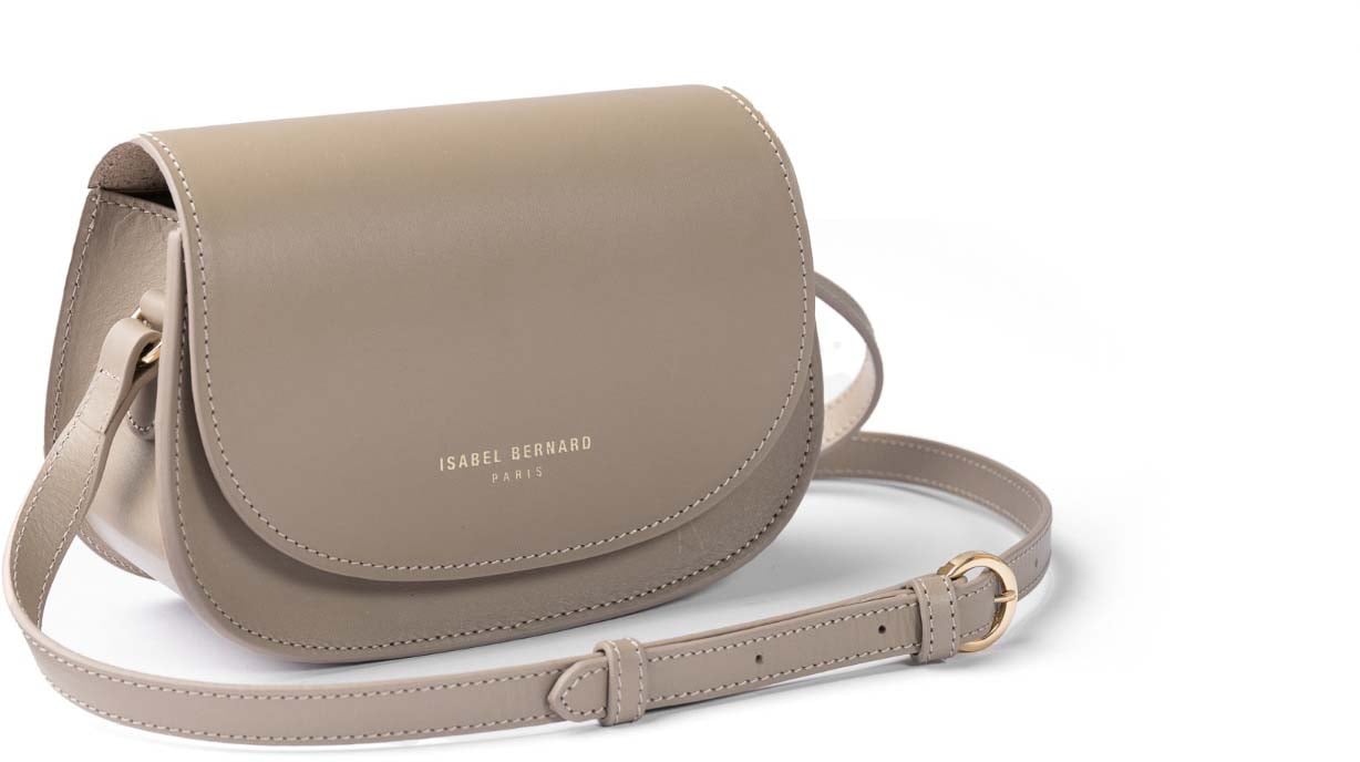 Isabel Bernard Montmartre Manon Crossbody Tas Taupe