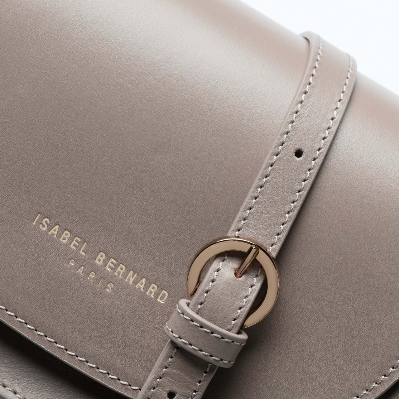 Isabel Bernard Montmartre Manon Crossbody Tas Taupe