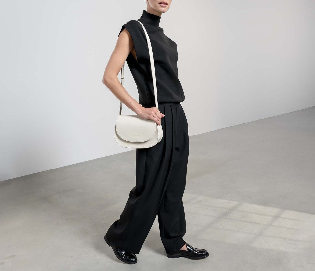 Isabel Bernard Montmarte Madelon Crossbody Tas Neutraal