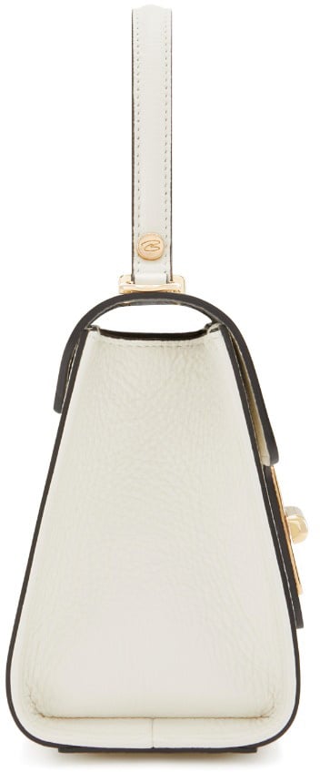 Isabel Bernard Femme Forte Simone Kalfsleer Handtas Wit